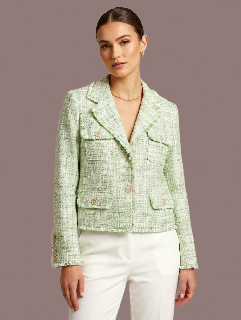 New XL Urchin Boucle Jacket